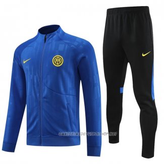 Chandal de Chaqueta del Inter Milan 23-24 Azul