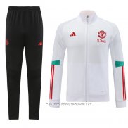 Chandal de Chaqueta del Manchester United 23-24 Blanco