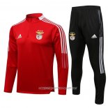 Chandal de Sudadera del Benfica 21-22 Rojo