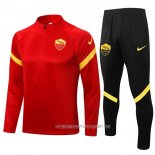 Chandal de Sudadera del Roma 21-22 Rojo