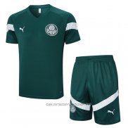 Chandal del Palmeiras 23-24 Manga Corta Verde - Pantalon Corto