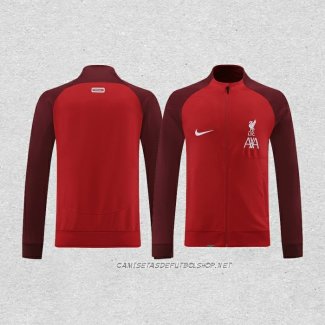 Chaqueta del Liverpool 22-23 Rojo