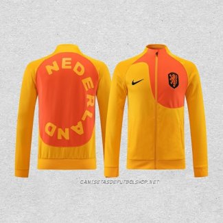 Chaqueta del Paises Bajos 22-23 Naranja