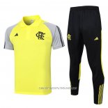 Conjunto Polo del Flamengo 24-25 Amarillo