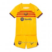 Camiseta Cuarto Barcelona 22-23 Nino