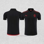 Camiseta Polo del AC Milan 22-23 Negro