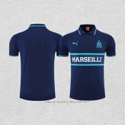 Camiseta Polo del Olympique Marsella 22-23 Azul Marino