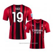 Camiseta Primera AC Milan Jugador Theo 21-22