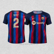 Camiseta Primera Barcelona Jugador Dest 22-23