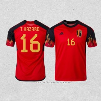 Camiseta Primera Belgica Jugador T.Hazard 2022