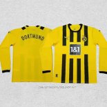 Camiseta Primera Borussia Dortmund 22-23 Manga Larga