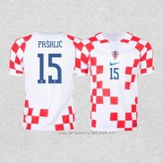 Camiseta Primera Croacia Jugador Pasalic 2022