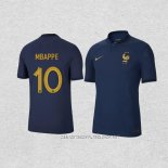 Camiseta Primera Francia Jugador Mbappe 2022