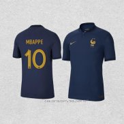 Camiseta Primera Francia Jugador Mbappe 2022