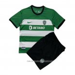 Camiseta Primera Sporting 23-24 Nino