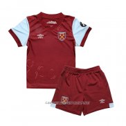 Camiseta Primera West Ham 23-24 Nino