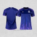 Camiseta Segunda Argentina 3 Estrellas 2022 Mujer