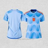 Camiseta Segunda Espana 2022 Mujer