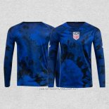 Camiseta Segunda Estados Unidos 2022 Manga Larga