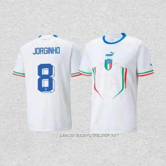 Camiseta Segunda Italia Jugador Jorginho 2022