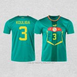 Camiseta Segunda Senegal Jugador Koulibaly 2022