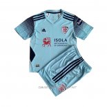 Camiseta Tercera Cagliari Calcio 21-22 Nino