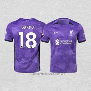 Camiseta Tercera Liverpool Jugador Gakpo 23-24