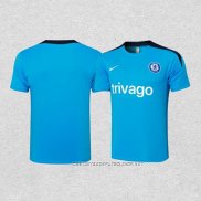 Camiseta de Entrenamiento Chelsea 24-25 Azul