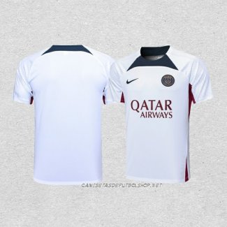 Camiseta de Entrenamiento Paris Saint-Germain 23-24 Blanco