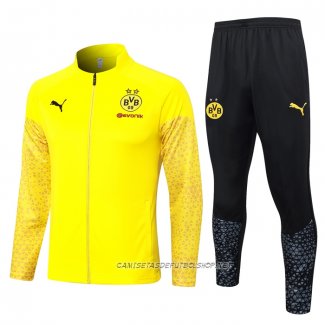 Chandal de Chaqueta del Borussia Dortmund 23-24 Amarillo