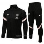 Chandal de Chaqueta del Paris Saint-Germain 21-22 Negro
