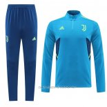 Chandal de Sudadera del Juventus 22-23 Azul