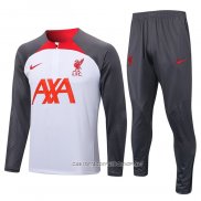 Chandal de Sudadera del Liverpool 22-23 Blanco