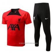 Chandal del Liverpool 22-23 Manga Corta Rojo