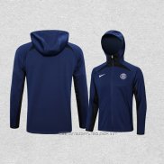 Chaqueta con Capucha del Paris Saint-Germain 22-23 Azul