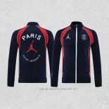 Chaqueta del Paris Saint-Germain Jordan 21-22 Azul