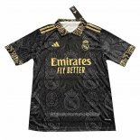 Tailandia Camiseta Real Madrid Dragon 24-25 Negro Oro