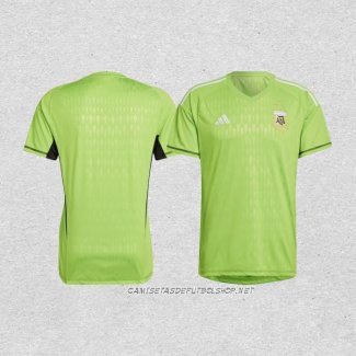 Camiseta Argentina Portero 2022 Verde