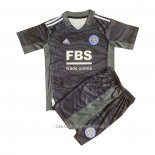 Camiseta Leicester City Portero 21-22 Negro