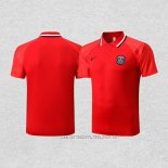 Camiseta Polo del Paris Saint-Germain 22-23 Rojo