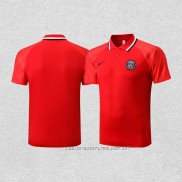 Camiseta Polo del Paris Saint-Germain 22-23 Rojo