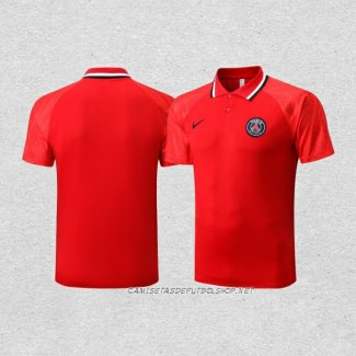 Camiseta Polo del Paris Saint-Germain 22-23 Rojo