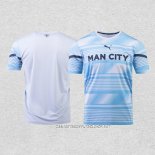 Camiseta Pre Partido del Manchester City 2022 Azul