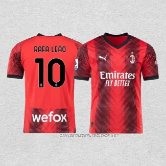 Camiseta Primera AC Milan Jugador Rafa Leao 23-24