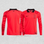 Camiseta Primera Corea del Sur 2022 Manga Larga