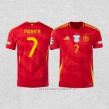 Camiseta Primera Espana Jugador Morata 2024