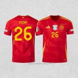 Camiseta Primera Espana Jugador Pedri 2024