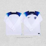 Camiseta Primera Inglaterra 2022 Manga Larga