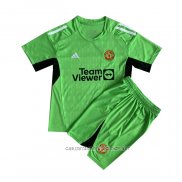 Camiseta Primera Manchester United Portero 23-24 Nino