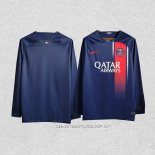 Camiseta Primera Paris Saint-Germain 23-24 Manga Larga